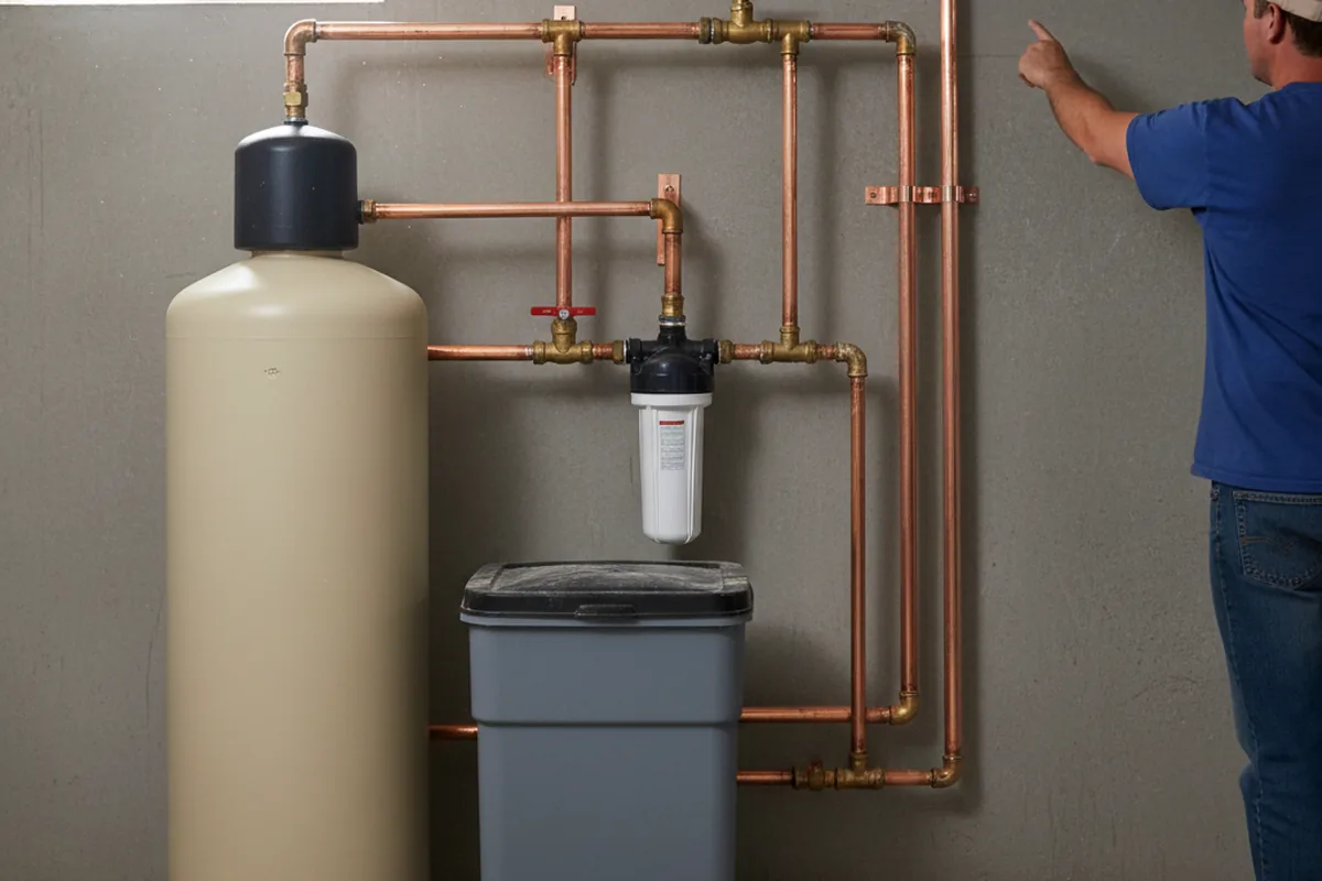 Whole-house water treatment system installed in Philipsburg